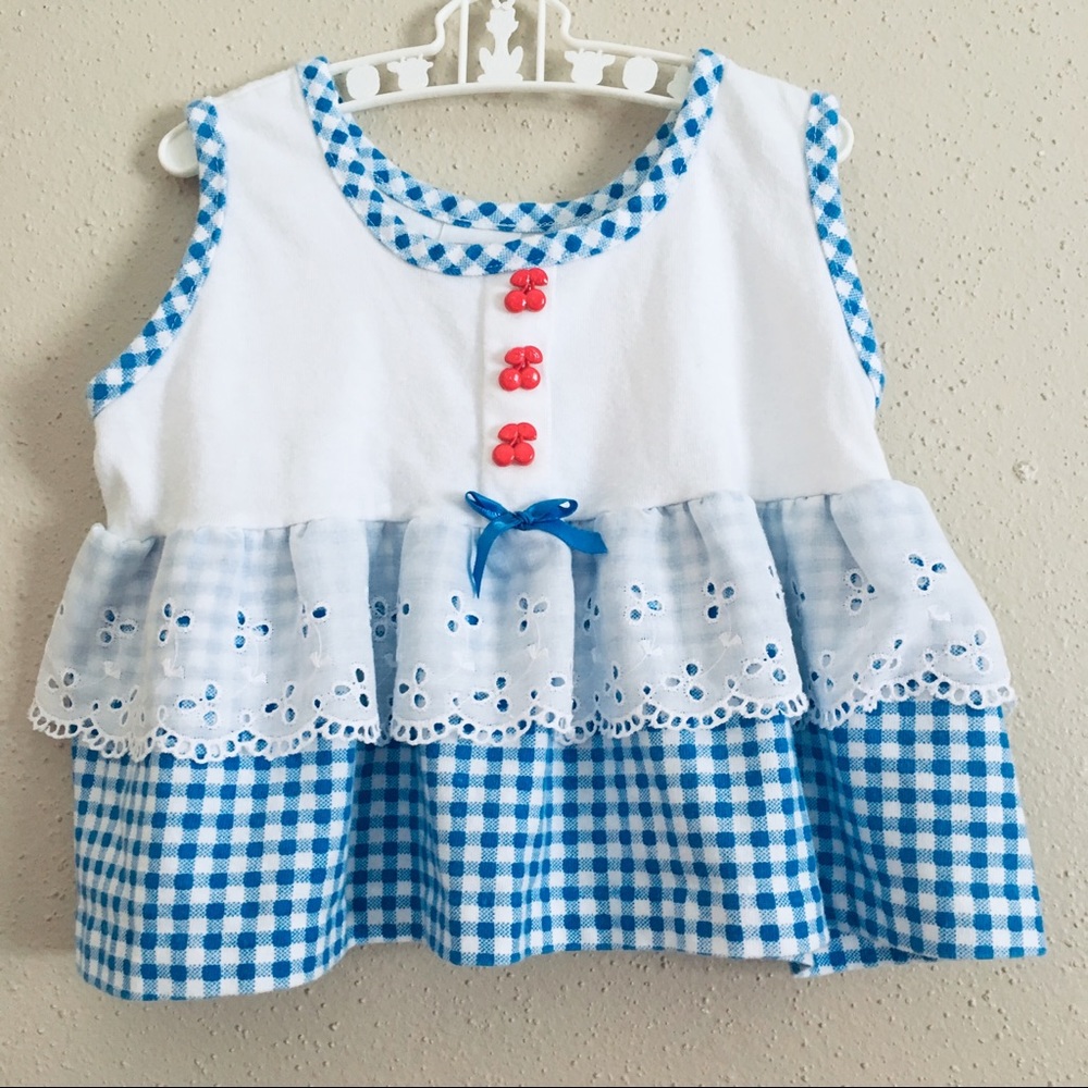 Beautiful vintage toddler girl summer blouse💞
